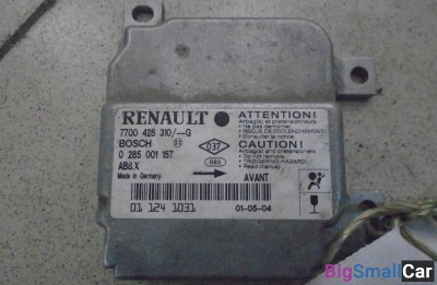 Блок управления AIR BAG от Renault Clio 2 1998-2012 - купить Перми
