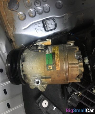 Компрессор кондиционера Опель астра 13124749