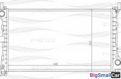 Радиатор охлаждения free-Z KK0149