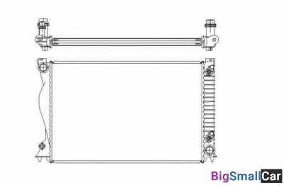 Радиатор охлаждения nissens 60236A
