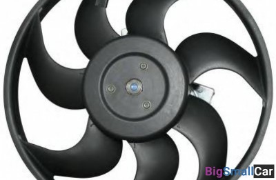 Вентилятор охлаждения JP group 1199105970 Левый 30