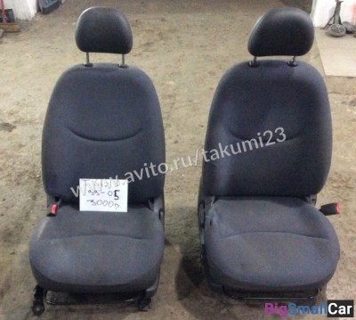 Сиденья Toyota Vitz 10 модель 99-05г