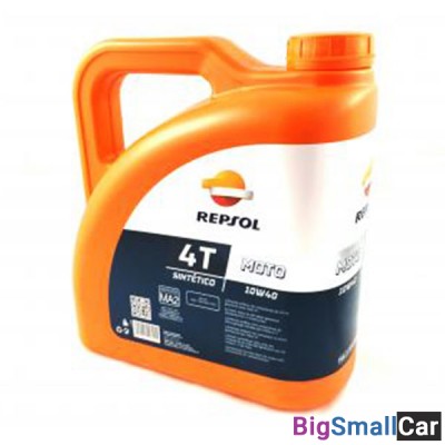 Масло моторное REPSOL MOTO SINTETICO 4T 10W40 4L 6019/R - купить Перми