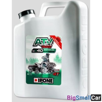 Масло моторное IPONE 4T ATV4000 SYNTHESIS 10W40 1L 00291 - купить Перми