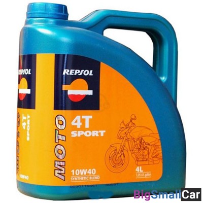 Масло моторное REPSOL MOTO SPORT 4T 10W40 4L 6024/R - купить Перми