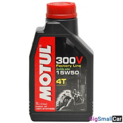 Масло моторное MOTUL 4T 300V FACTORY LINE NEW 15W50 1L 104125 - купить Перми