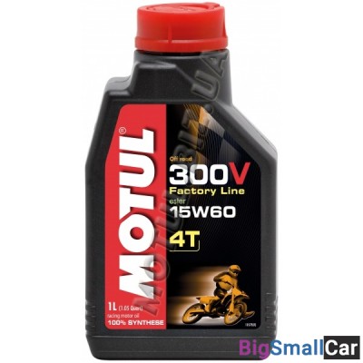 Масло моторное MOTUL 4T 300V OFF ROAD 15W60 1L 104137 - купить Перми