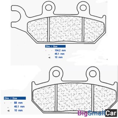 Тормозные колодки CL 2360A3 - купить Перми