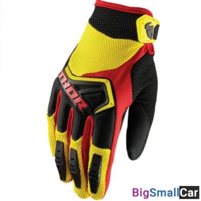 Перчатки THOR S8 Spectrum blk/yel/red XL 3330-4672 - купить Перми