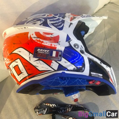 Шлем AIROH Aviator2.2 Six Days 2018 red/blue M AV22SD855 - купить Перми